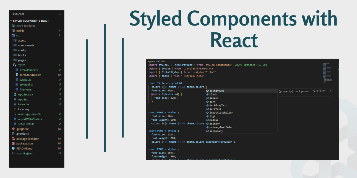 React Styled Components Folder Structure Best Practices for Scalable Application