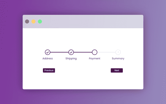 progres step component ui