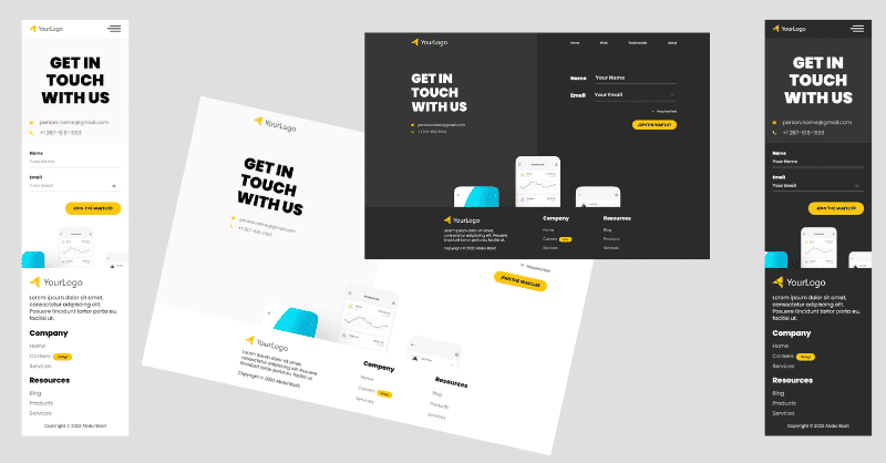 Waitlist Template Theme