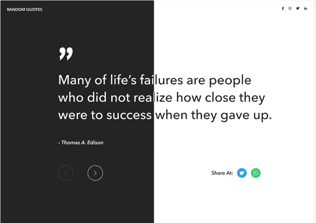 reactjs random quote generator
