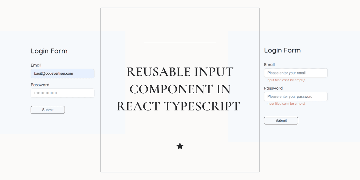 reusable input component react