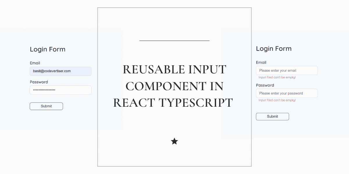 reusable input component react